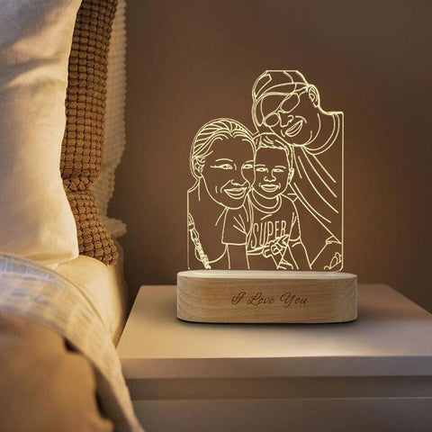 Lampe personnalisée 3D