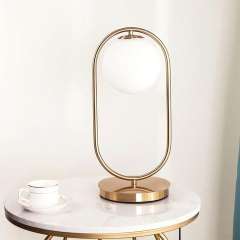 Lampe ovale design