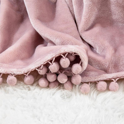 Plaid doux canapé