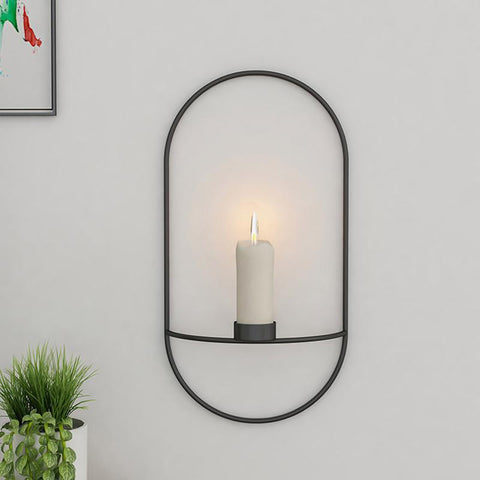 Bougeoir mural oval - Ambiance Cosy 