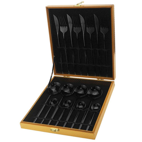 Coffret doré 16 pièces EXOTIC