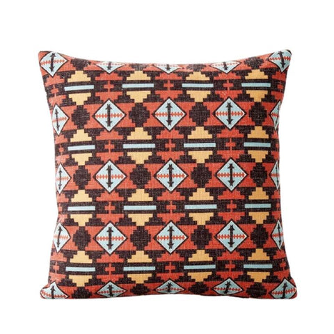 Housse de coussin 45x45 <br> à motifs-Ambiance Cosy