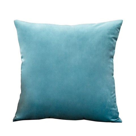 Housse de coussin 45x45 <br> Bleu ciel-Ambiance Cosy