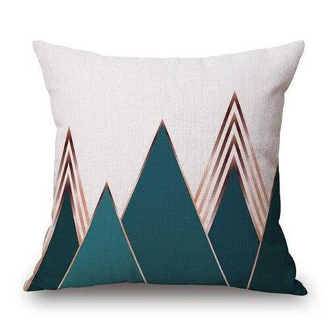Housse de coussin 45x45 <br> Deco montagne-Ambiance Cosy
