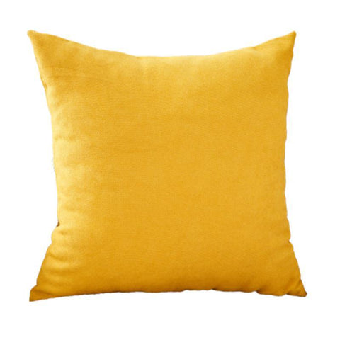 Housse de coussin 45x45 <br> en lin-Ambiance Cosy