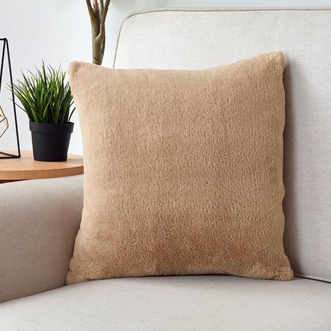 Housse de coussin 45x45 <br> Fourrure-Ambiance Cosy