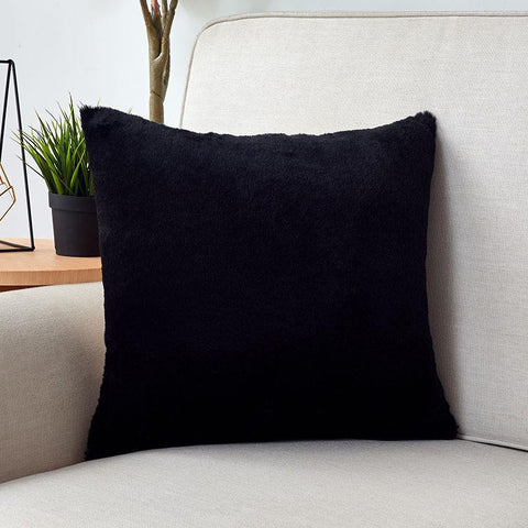 Housse de coussin 45x45 <br> Fourrure-Ambiance Cosy