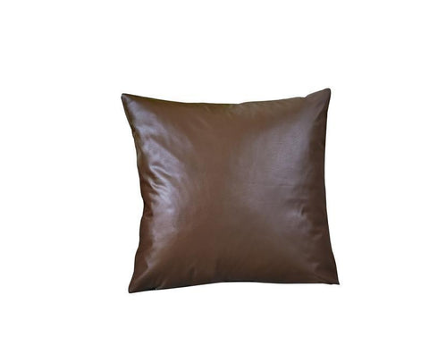 Housse de coussin 45x45 <br> Imitation cuir-Ambiance Cosy