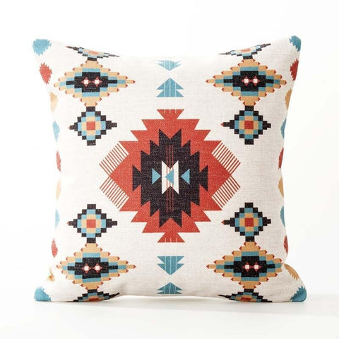 Housse de coussin 45x45 <br> Motifs inca-Ambiance Cosy