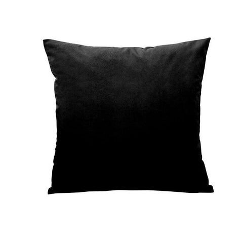 Housse de coussin 45x45 <br> Noir-Ambiance Cosy