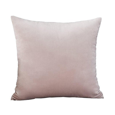 Housse de coussin 45x45 <br> Rose Pâle-Ambiance Cosy