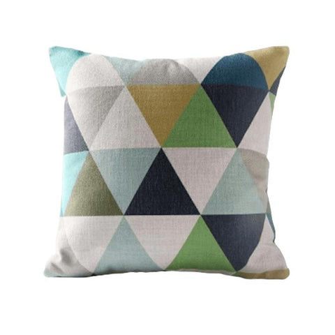 Housse de coussin 45x45 <br> Triangulaire-Ambiance Cosy