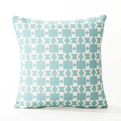 Housse de coussin 45x45 <br> Vert d'eau-Ambiance Cosy