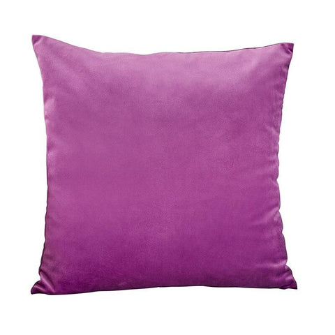 Housse de coussin 45x45 <br> Violet-Ambiance Cosy