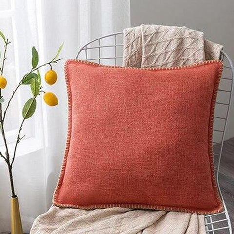 Housse de coussin 45x45 <br> Lin-Ambiance Cosy