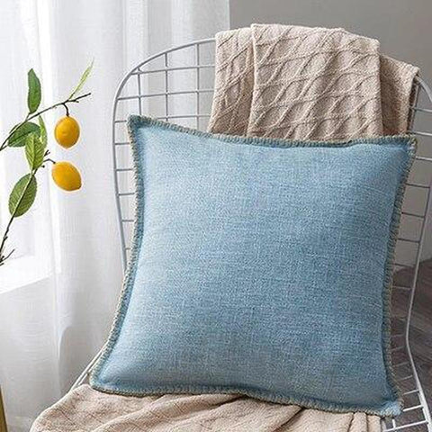 Housse de coussin 45x45 <br> Lin-Ambiance Cosy