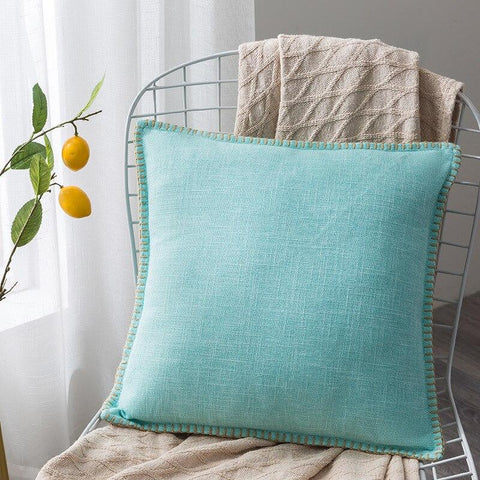 Housse de coussin 45x45 <br> Lin-Ambiance Cosy