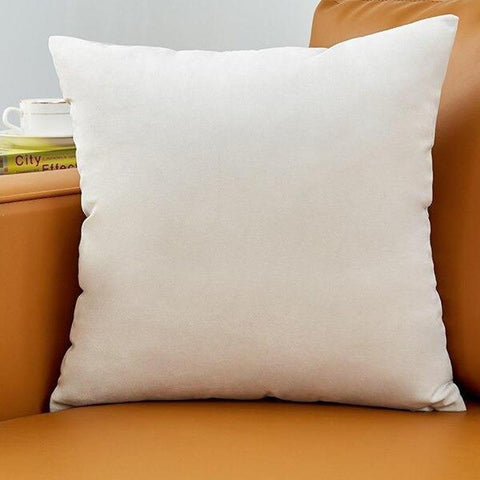 Housse de coussin 45x45<br> Blanc-Ambiance Cosy