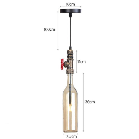 Suspension bouteille