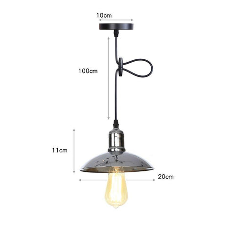 Lampe suspendue rétro