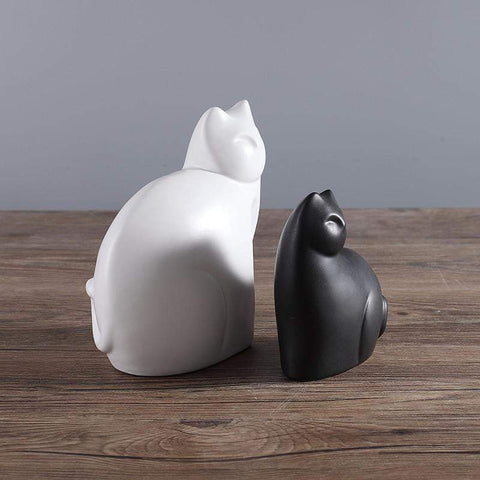 Sculptures chats - Ambiance Cosy 