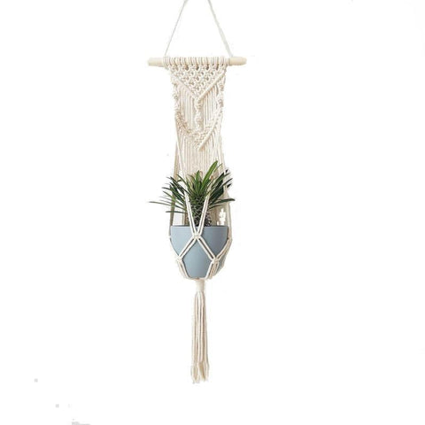 Suspension pour plante en macramé Macramé Ambiance Cosy Coton 