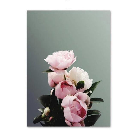 Tableau bouquet de roses
