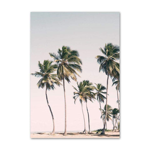 Tableau de palmiers
