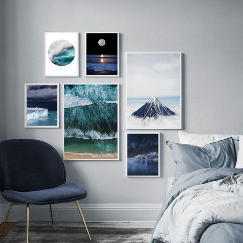 Tableau déco iceberg
