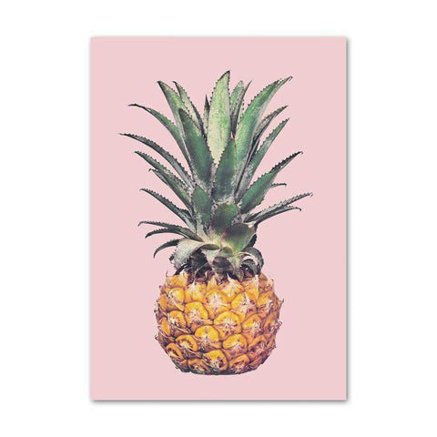 Tableau peinture ananas