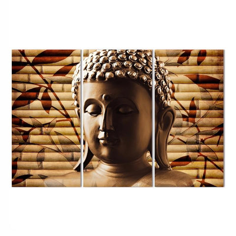 Tableau triptyque Bouddha