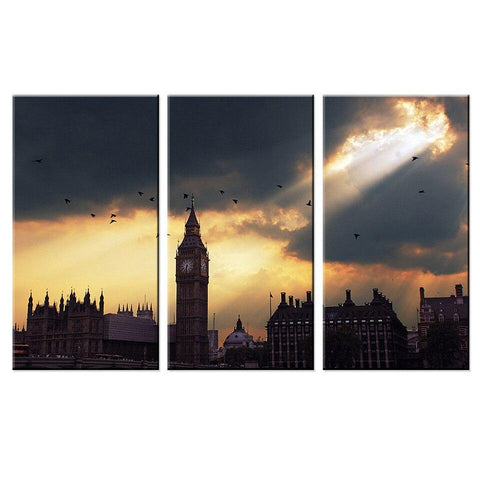 Tableau triptyque Londres