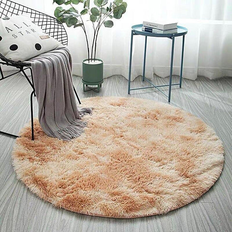 tapis rond camel-[product-type]-Ambiance Cosy