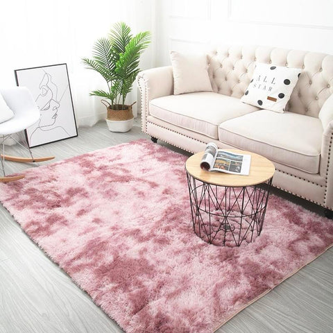 Tapis salon vieux rose-[product-type]-Ambiance Cosy