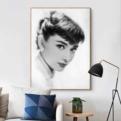 Toile Audrey Hepburn