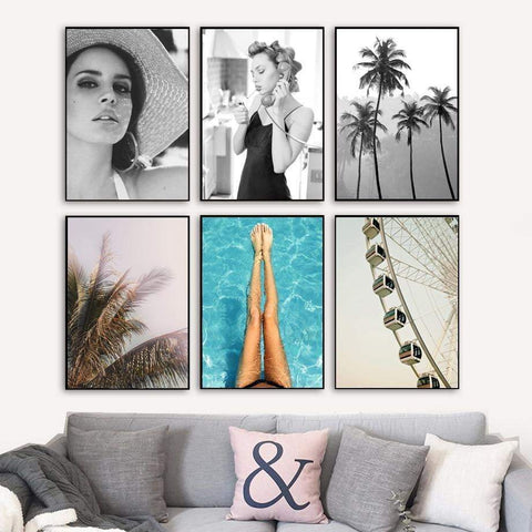 Toile jambes piscine