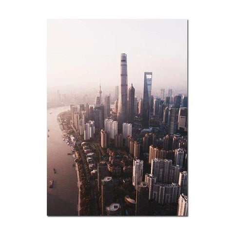 Toile photo Shanghaï