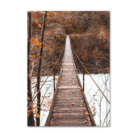 Toile pont suspendu