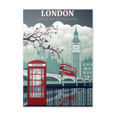Toile poster Londres