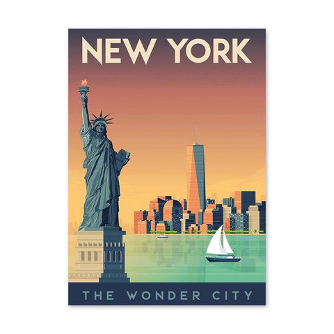 Toile poster New York