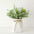 Vase Décoratif <br> Design Blanc Vase Ambiance Cosy 