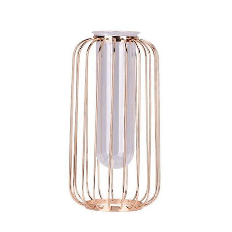 Vase Cage Vase Ambiance Cosy Or - 30,5 cm 