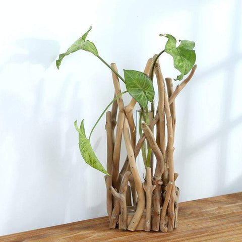 Vase en bois - Ambiance Cosy 