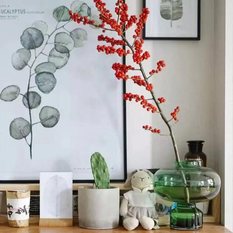 Vase Géométrique Verre-Vase-Ambiance Cosy-Ambiance Cosy