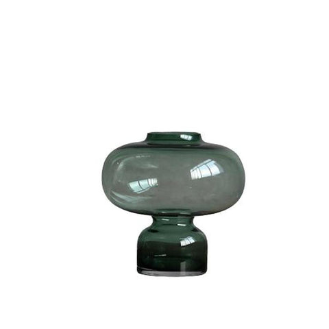 Vase Géométrique Verre Vase Ambiance Cosy Vert - 2 