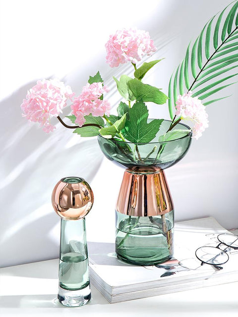 Vase Décoratif <br> Transparent Moderne Vase Ambiance Cosy 